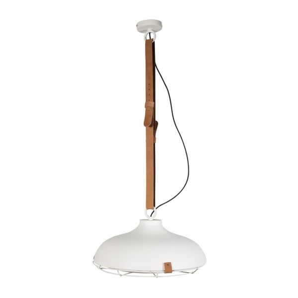 Balta griestu lampa Zuiver Dek, ⌀ 51 cm