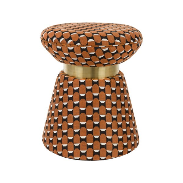 Oranžs pufs Pin – White Label