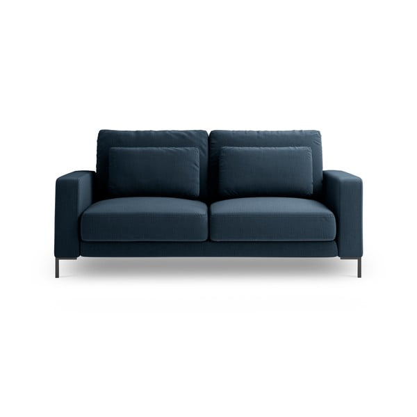 Tumši zils divvietīgs dīvāns Interieurs 86 Seine, 158 cm
