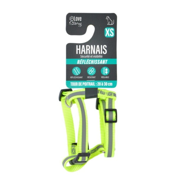 Dzeltena plecu siksna XS – Love Story-image-1