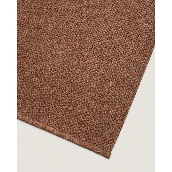 Terakotas oranžs iekštelpu un āra paklājs no pārstrādātas šķiedras 160x230 cm Despas – Kave Home-image-4