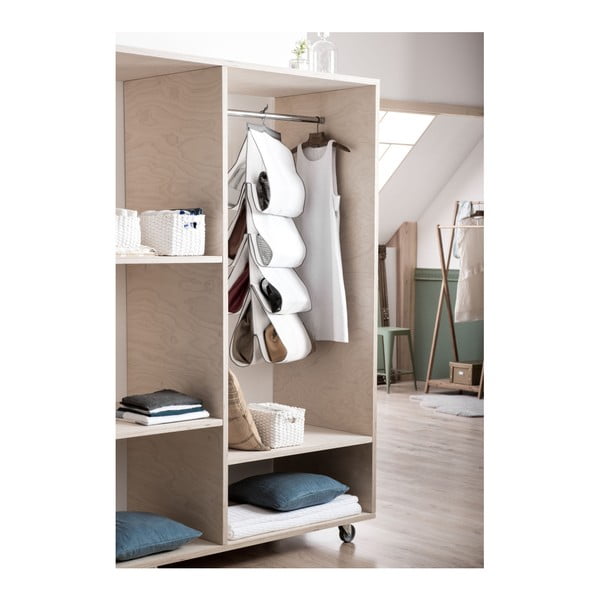 Piekaramais baltais organizators rokassomiņām un somiņām Compactor Rokassomiņu organizators-image-1