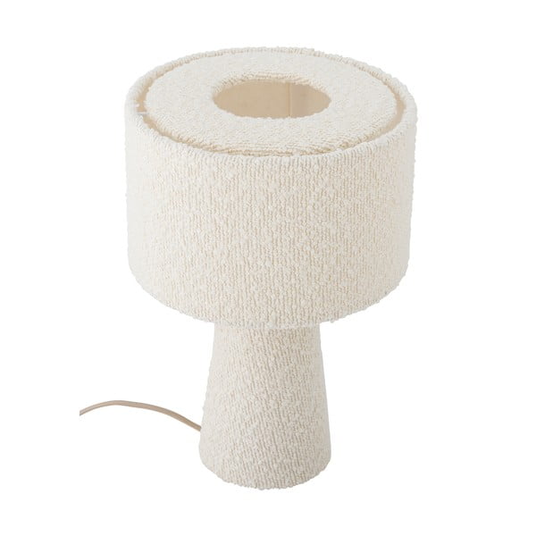 Balta galda lampa ar auduma abažūru (augstums 30 cm) Emmie – Bloomingville-image-4