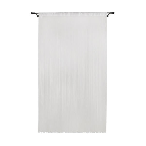 Balts dienas aizkars 140x285 cm String – Mendola Fabrics