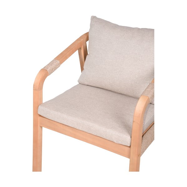 Dabīga toņa masīvkoka dārza krēsli (2 gab.) Bogota – Garden Pleasure-image-2