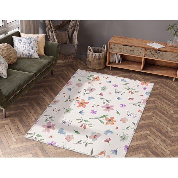 Mazgājams paklājs 160x230 cm Floral – Vitaus-image-1