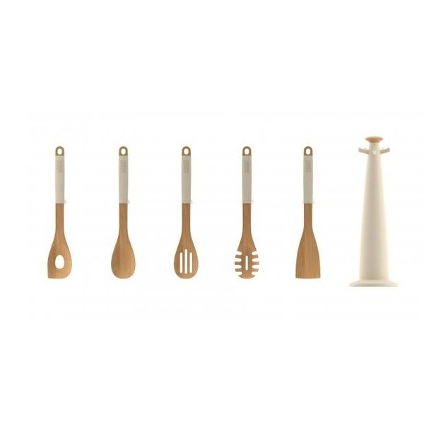 Elevate Koka karuseļveida darbarīku statīvs, bēšs-image-3