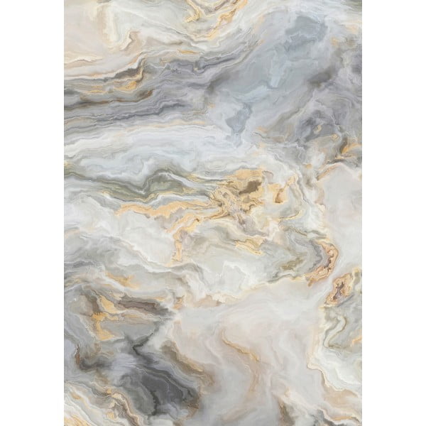 Pelēki/bēši vannas istabas paklājiņi (2 gab.) 60x100 cm – Foutastic-image-2