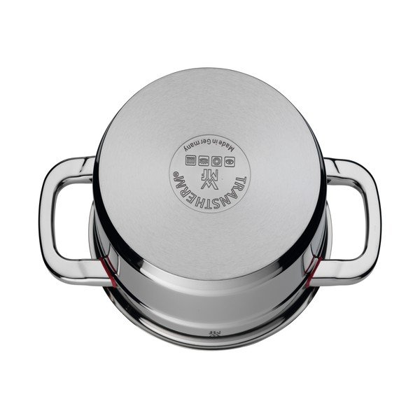 Nerūsējošā tērauda trauks ar vāku WMF Cromargan® Premium A II, ⌀ 20 cm-image-2