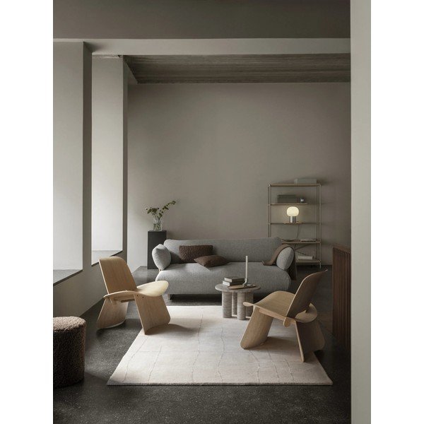 Puķu podu statīvs no ādas imitācijas/kartona (augstums 76 cm) Sahla – Blomus-image-2