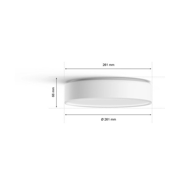 LED viedā griestu lampa 10 W Enrave – Philips Hue-image-2