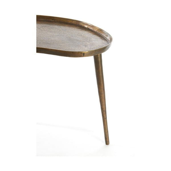 Metāla sānu galdiņš 49x67 cm Lienz – Light & Living-image-2