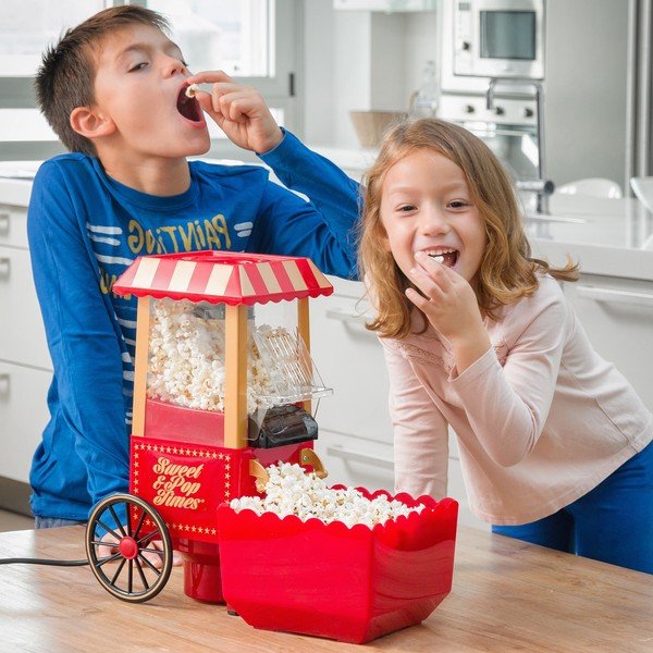 Sarkana popkorna pagatavošanas ierīce InnovaGoods-image-2