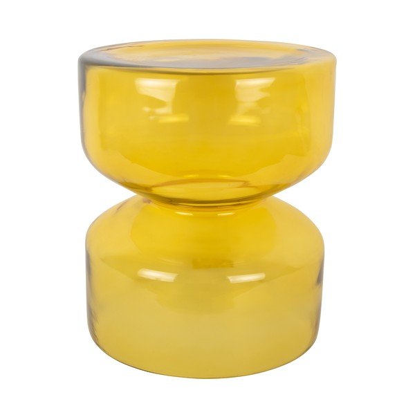 Stikla apaļš sānu galdiņš ø 35 cm Doble  – Leitmotiv