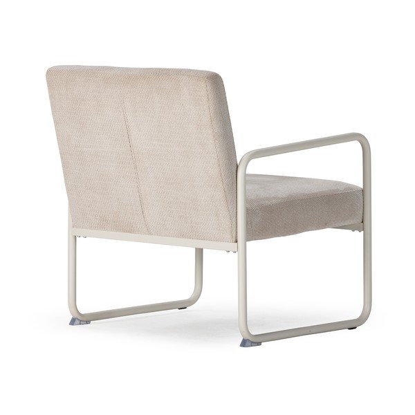 Bēšs atpūtas krēsls no šenila auduma Vince – MOME-image-4