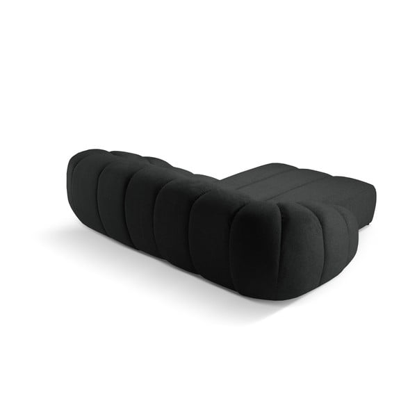 Melns stūra dīvāns (ar kreiso stūri) Diana – Micadoni -image-3