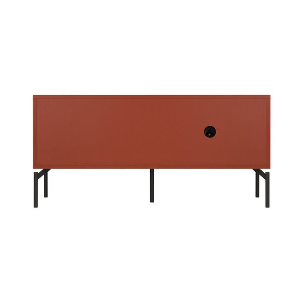 Terakotas oranžs TV galdiņš 116x55x42 cm Met Mini – noo.ma-image-3