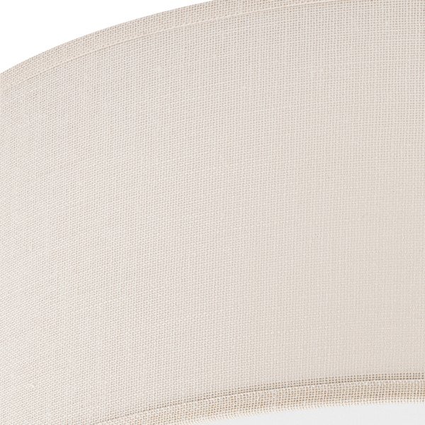 Krēmkrāsas griestu lampa ar auduma abažūru ø 35 cm Vivian – LAMKUR-image-4