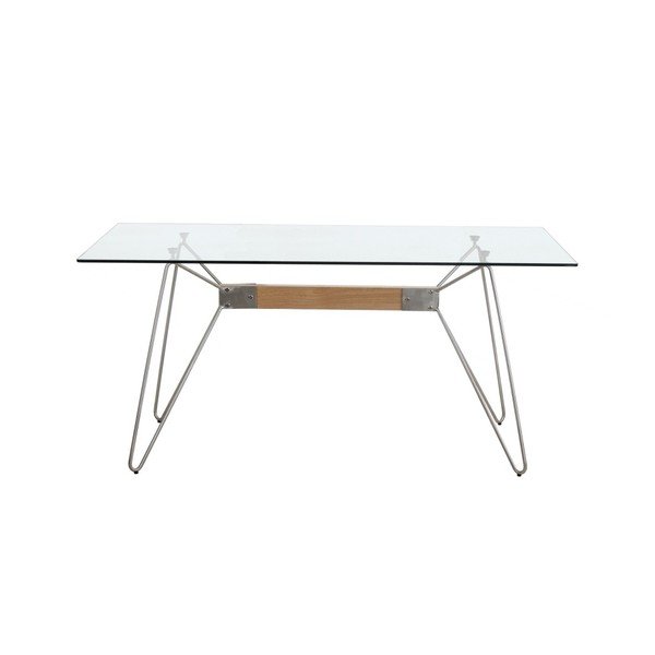 Ēdamgalds ar melnām kājām Marckeric Nicole, 160 x 90 cm-image-4