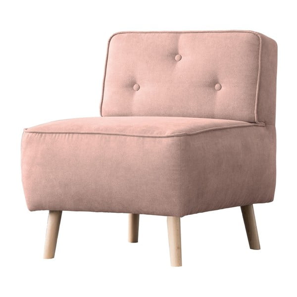 Rozā krēsls Kooko Home Lounge