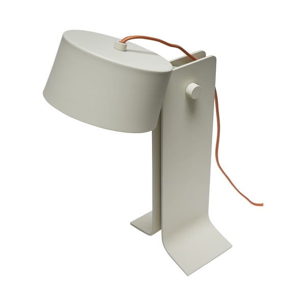 Bēša galda lampa (augstums 32 cm) Crea – Hübsch-image-2