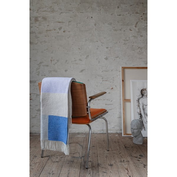 Gaiši violets/bēšs pleds 125x190 cm Brick – Mette Ditmer Denmark-image-1