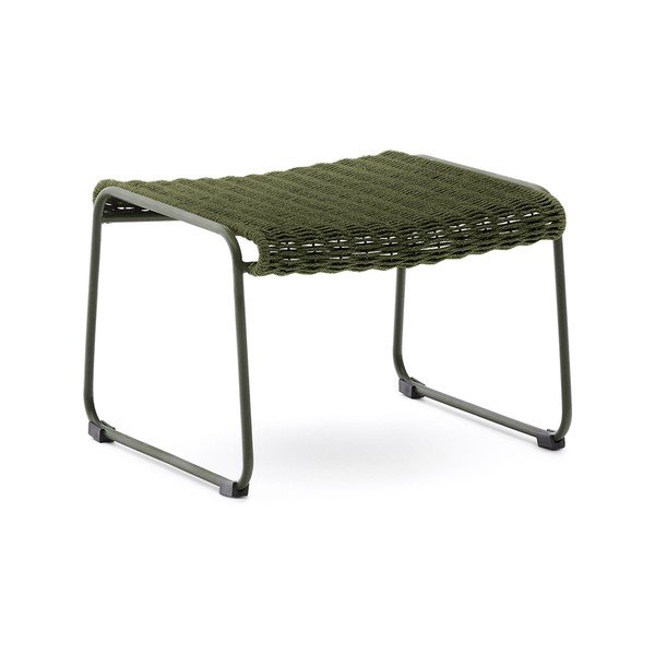 Zaļš dārza kāju soliņš Maurina – Kave Home