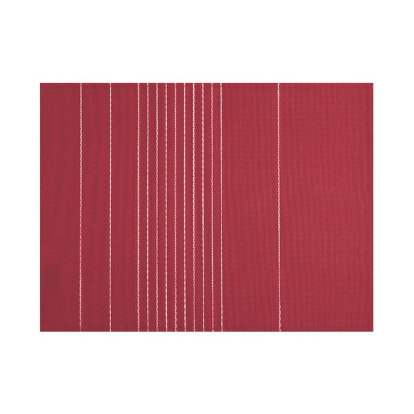 Vīna sarkans paliktnis Tiseco Home Studio Stripe, 45 x 33 cm