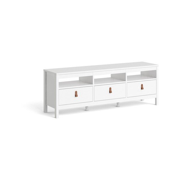 Balts TV galdiņš 151x54 cm Madrid – Tvilum-image-4