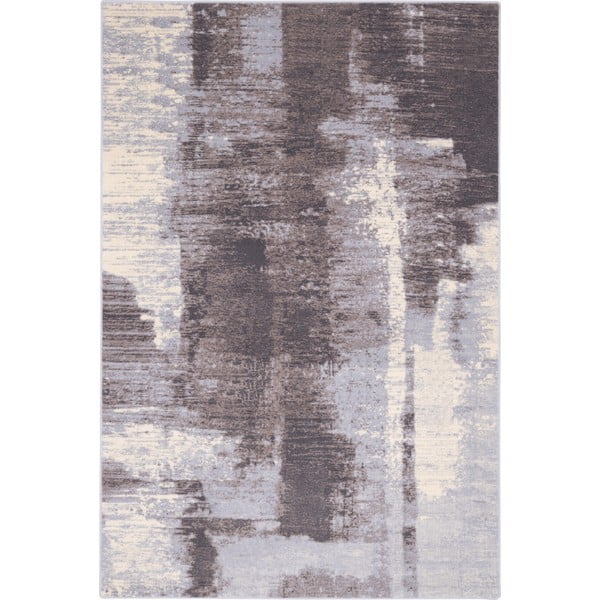 Pelēks vilnas paklājs 133x180 cm Mist – Agnella