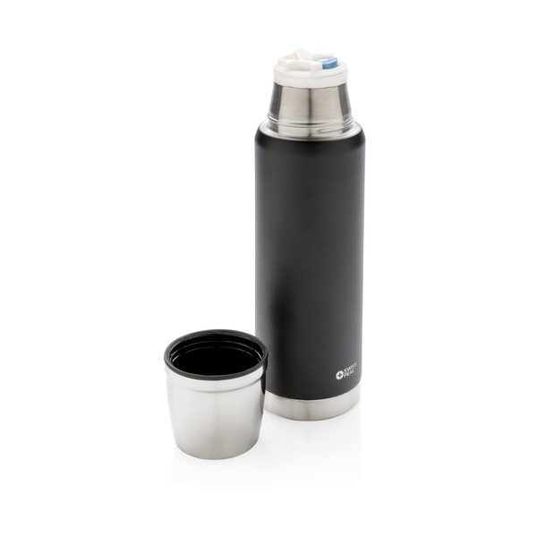 Melns nerūsējošā tērauda termoss XD Design, 500 ml-image-1