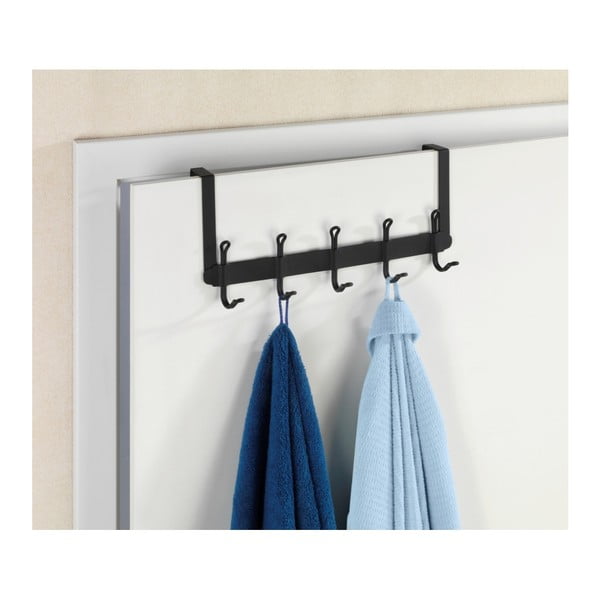 Melns metāla durvju pakaramais 37 cm Nostalgia – Wenko-image-2