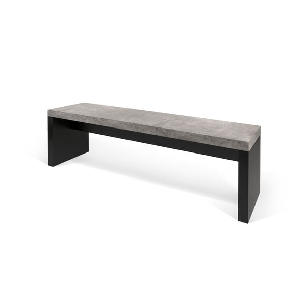 Melns un pelēks betona sols TemaHome Detroit, 140 x 43 cm-image-1