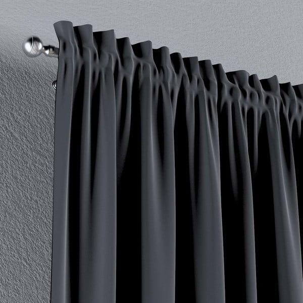 Pelēks aizkars 260x130 cm Posh Velvet – Yellow Tipi-image-4