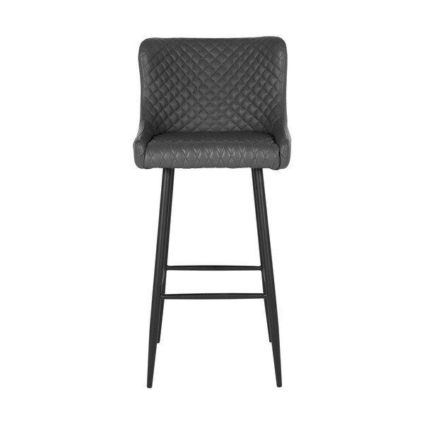 Tumši pelēks bāra krēsls 105 cm Dallas – House Nordic-image-2