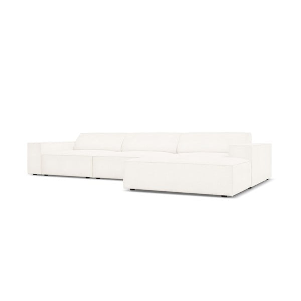 Bēšs stūra dīvāns no buklē auduma (labais stūris) Jodie – Micadoni Home-image-4