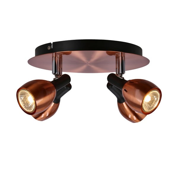 Griestu lampa vara krāsā ar metāla abažūru 35x35 cm Cross – Candellux Lighting-image-3