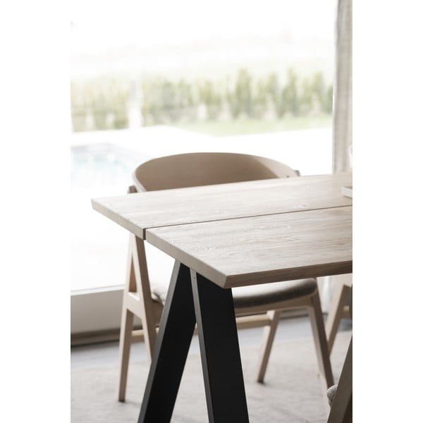 Saliekams ēdamgalds ar ozolkoka imitācijas virsmu 170x100 cm Carradale – Rowico-image-2