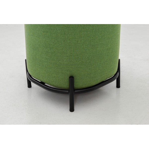 Zaļš pufs Tenzo Harry, ø 42 cm-image-1