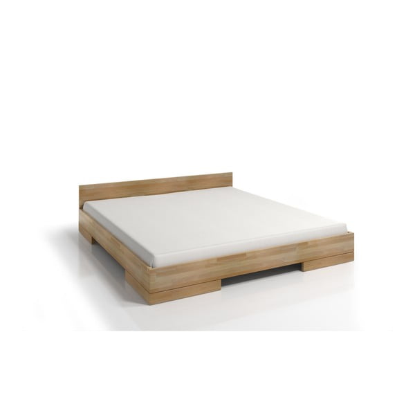 Divguļamā gulta no dižskābarža SKANDICA Spectrum, 200 x 200 cm