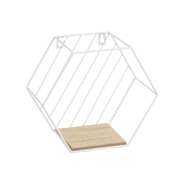 Balti/dabīga toņa sienas plaukti (3 gab.) 31 cm – Casa Selección-image-2