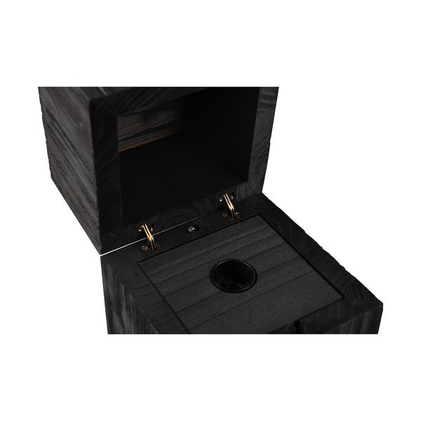 Melna galda lampa (augstums 16 cm) Treasure – Trio-image-3