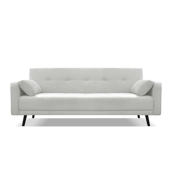 Gaiši pelēks dīvāns gulta Cosmopolitan Design Bristol, 212 cm