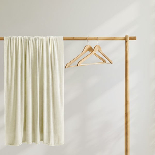 Mikrošķiedras sega krēma krāsā DecoKing Mic, 200 x 220 cm-image-4