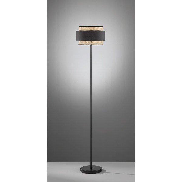 Melni bēša grīdas lampa Fischer & Honsel Tape-image-1