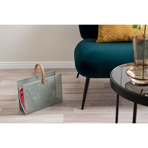 Piparmētru zaļš metāla žurnālu turētājs PT LIVING Perky-image-1