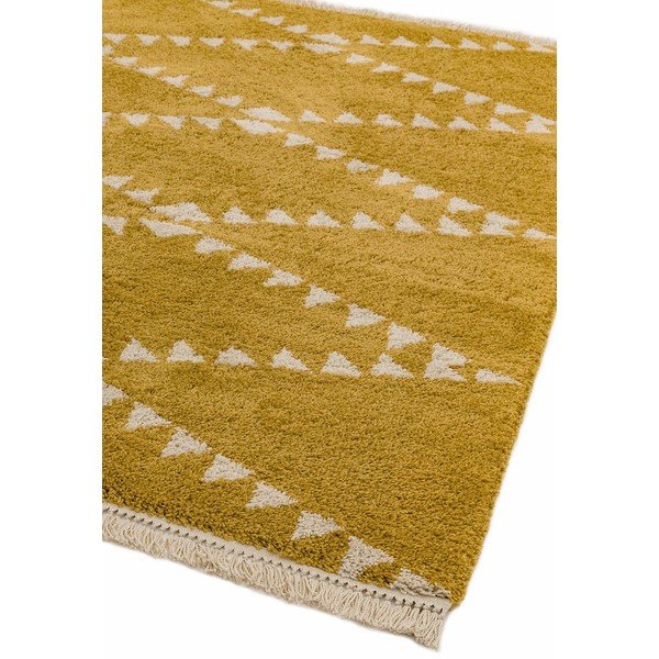 Sinepju dzeltens paklājs 200x290 cm Rocco – Asiatic Carpets-image-3