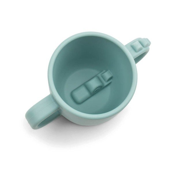 Zila silikona krūze zīdaiņiem 0,17 l Croco – Done by Deer-image-1