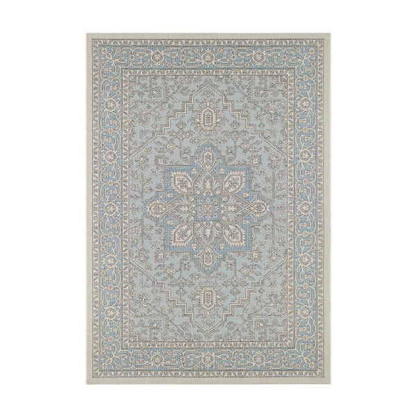 Zils un bēšs āra paklājs NORTHRUGS Anjara, 160 x 230 cm