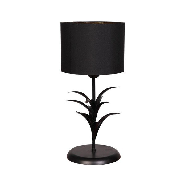 Melna galda lampa Leaf – Magenta Home